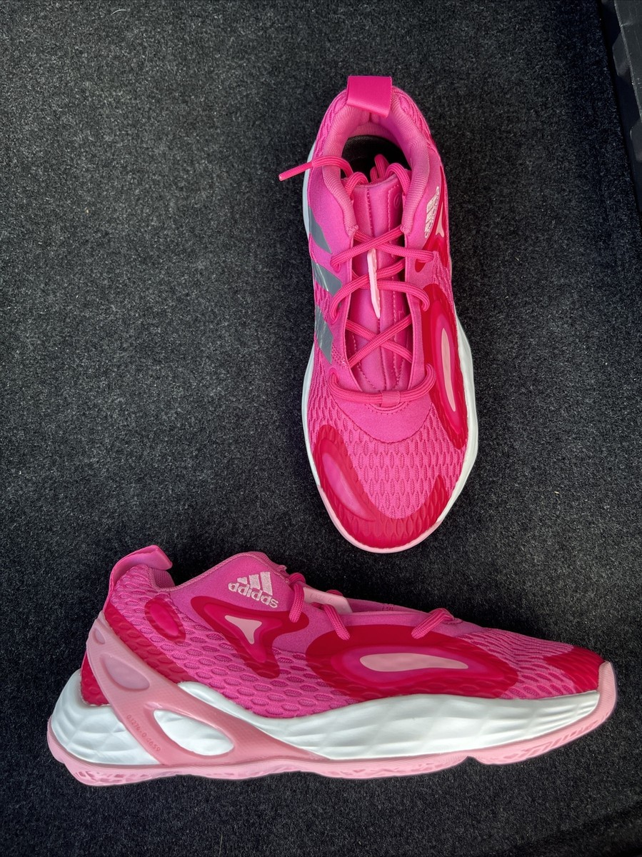 ADIDAS EXHIBIT A SM PINK SAMPLE LOW TOP BASKETBALL SHOES GW7934 MENS‎ SIZE 12.5 ADIDAS EXHIBIT A SM PINK SAMPLE LOW TOP BASKETBALL... | Depop main image 2