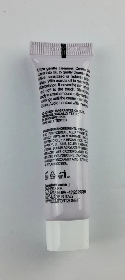 Lote de 3-[Comfort Zone] Crema Remedia a Aceite Limpiador Ultra Suave .50oz, Sellado Foto 3 de 3