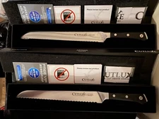 New Set Of 2 Cutluxe 10” Bread Knife Artisan Series German Steel