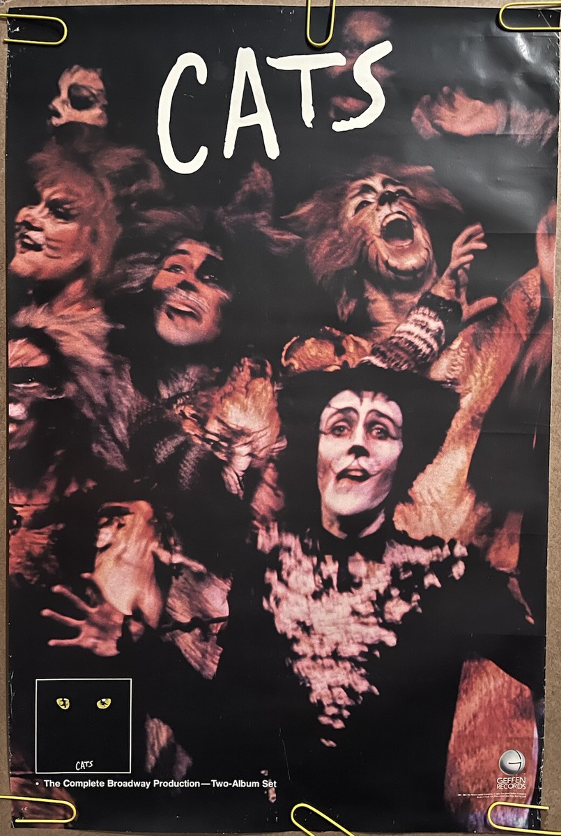 BLACK CATS 83 COMEBACK SPECIAL ポスター1983年 Original Vintage Poster Cats Soundtrack Poster Original Broadway