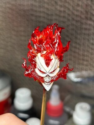 mafex   Ghost Rider Robbie Reyes  head model kit  （no including figure