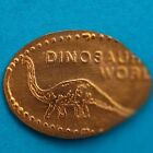 Brontosaurus Dinosaur World Florida Elongated Copper Penny