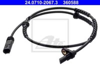 ATE Sensor DrehzahlfüHler Vorne Passend FüR BMW 5Er Touring F11 Brandneu