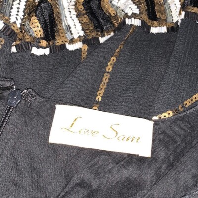 Love Sam Mini Cocktail Beaded Mini Dress Size XS | eBay Love Sam Mini Cocktail Beaded Mini Dress Size XS | eBay