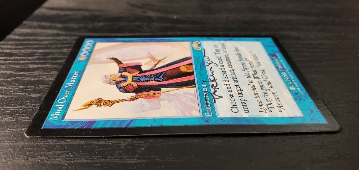 Mtg Mind Over Matter Exodus Signed | eBay