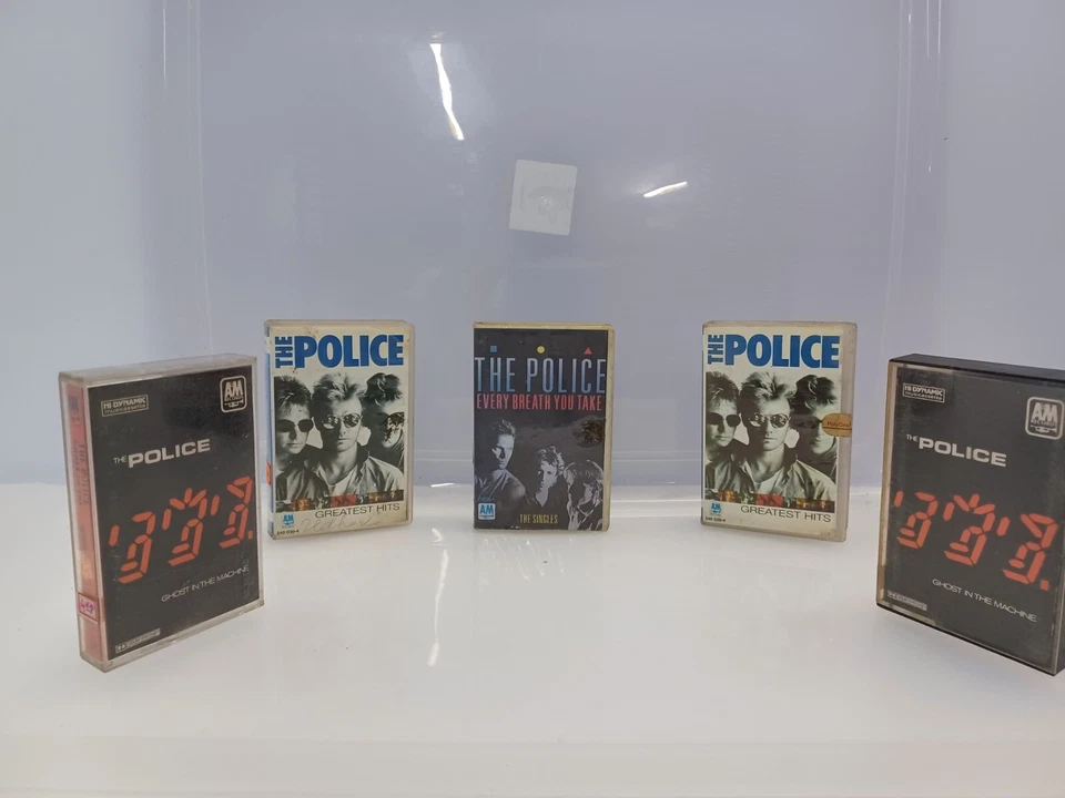 THE POLICE  orig Cassette tape INDIA indian version Collector Auction RARE !! - Image 2 of 4
