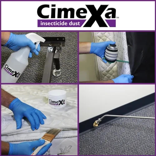 4 oz Cimexa Dust Pest INSECTICIDE & Bellow Puffer Duster Bedbugs Silverfish etc. - Picture 5 of 9