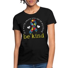 Autism Awareness Be Kind Women's T-Shirt