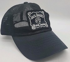 Vintage 80's Jack Daniels Field Tester Patch All Mesh Snapback Trucker Hat