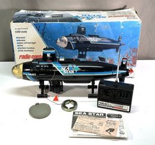 Rare Nikko Sea Star Submarine RC Radio Control 1/250 scale 11500 JAPAN R/C WORKS