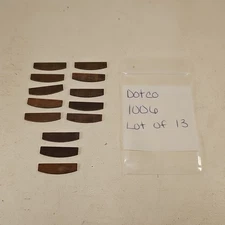 DOTCO .3HP ROTOR BLADES VANES Part# 1006 /1006PT Replacements Lot Of 13