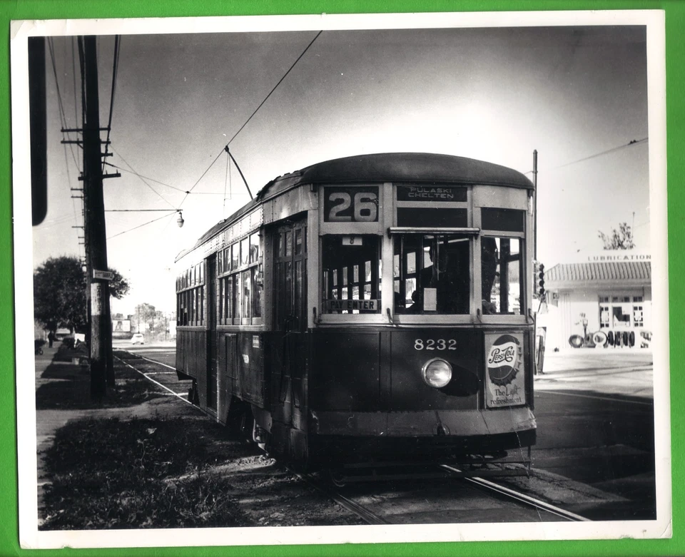 6 Original 1950s Philadelphia Streetcar Photos – PTC Transit History - Image 2 of 4