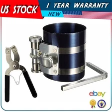 Piston Ring Compressor Install Plier Remover Expander Wrench Tool 2-1/8" to 7"