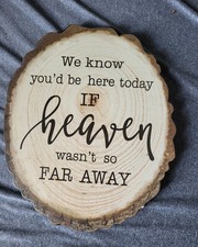 Memory Plaque For Wedding By His And Hers