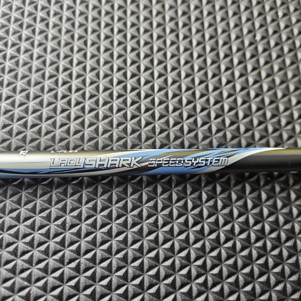 Tigre Tiburón Dama Tiburón Sistema de Velocidad 1 Madera Derecha L Flex Grafito Forjado Ti 43"" Foto 4 de 4