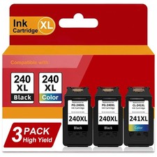 PG-240XL CL-241XL Ink Cartridge for Canon 240XL 241XL PIXMA MG2120 MG2220 MG3120