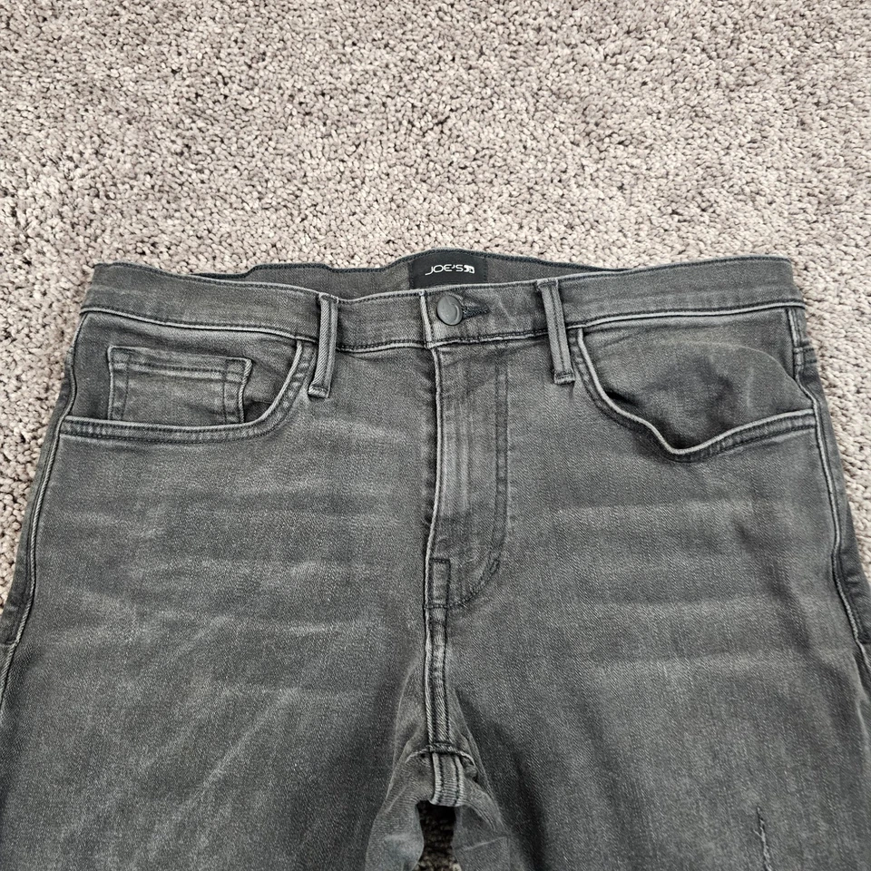 Joes Jeans Mens 31 Black Slim Fit Dark Wash Denim Stretch Kinetic Asher Straight - Image 2 of 4