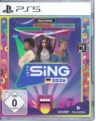 Let's Sing 2026 - German Version - PlayStation PS5 - Neu / OVP
