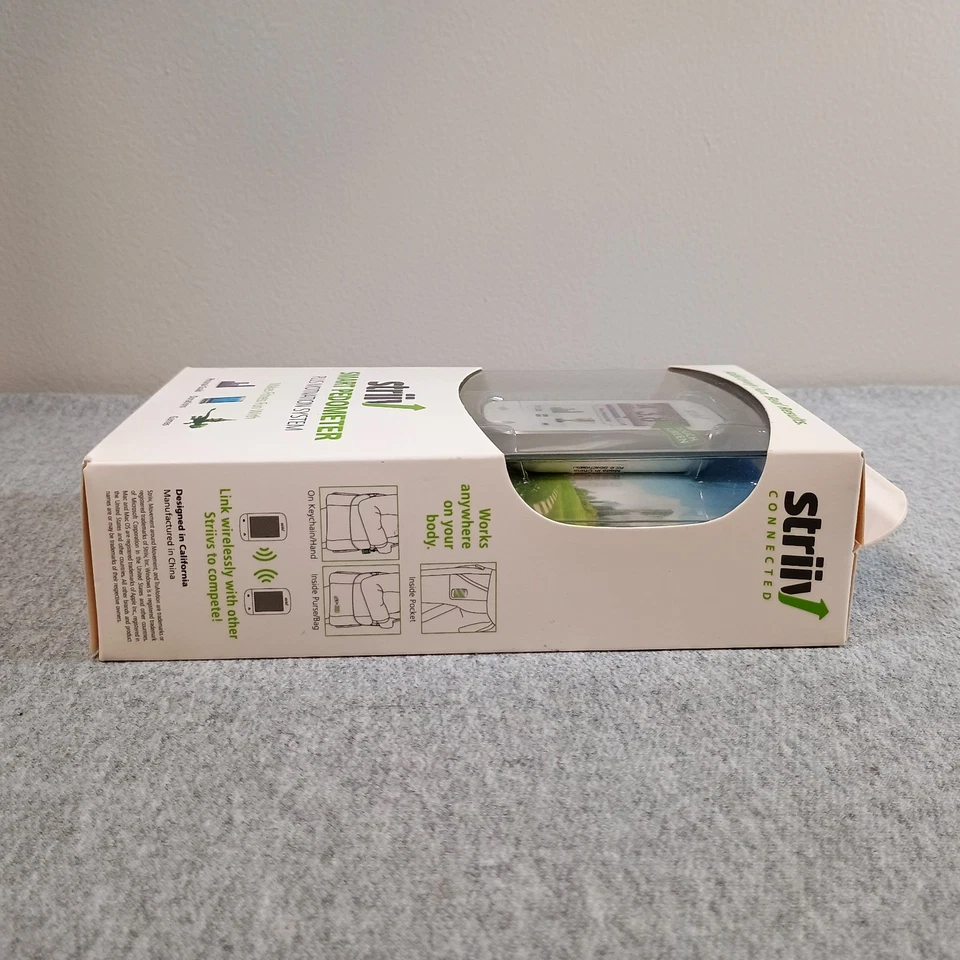 Podómetro inteligente Striiv rastreador de actividad física ACTVGM0001 sellado de fábrica Foto 2 de 4