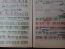 DDR XX Lageralbum NUR TIERE/FAUNA &uuml;ber 1050x S&auml;tze  &uuml;ber 4300,-&euro;