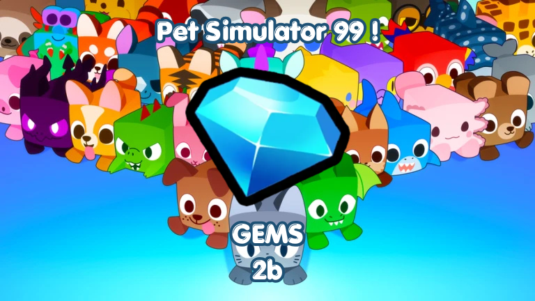 Pet Simulator 99 GEMS (500m-50B) PS99 | eBay
