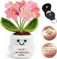 Gute Besserung Geschenk Pocket Hug Vergissmeinnicht GlüCksbringer SeelentröSter