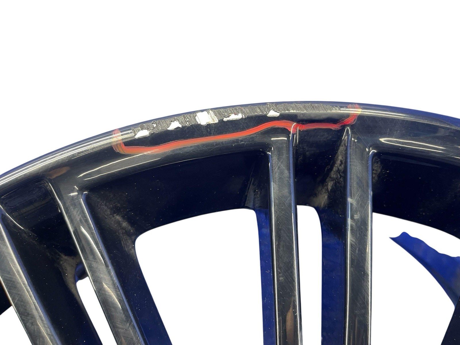 2006-2010 BENTLEY CONTINENTAL GTC 20X9.5 WHEEL RIM W/ HUB CAP *BENT/CURB RASH*