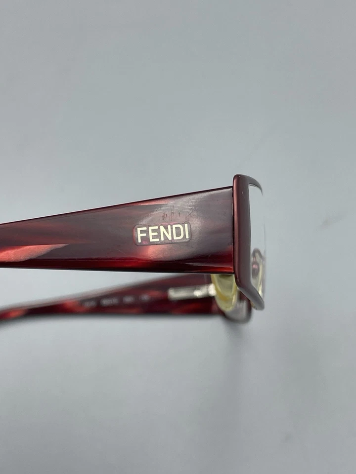 Gafas Fendi F602 210 52¤16 135 marrón borgoña "solo marco" - Rx desconocido Foto 4 de 4
