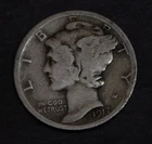 1917 S Mercury Dime VF.............Lot F 1103