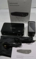 Displays2Go Portable HD Mini Micro Portable Projector w/ Rechargeable Battery