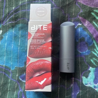 BITE BEAUTY AMUSE BOUCHE LIPSTICK ~ Porcini ~ Full Size 0.15oz~ NIB!! READ!!!