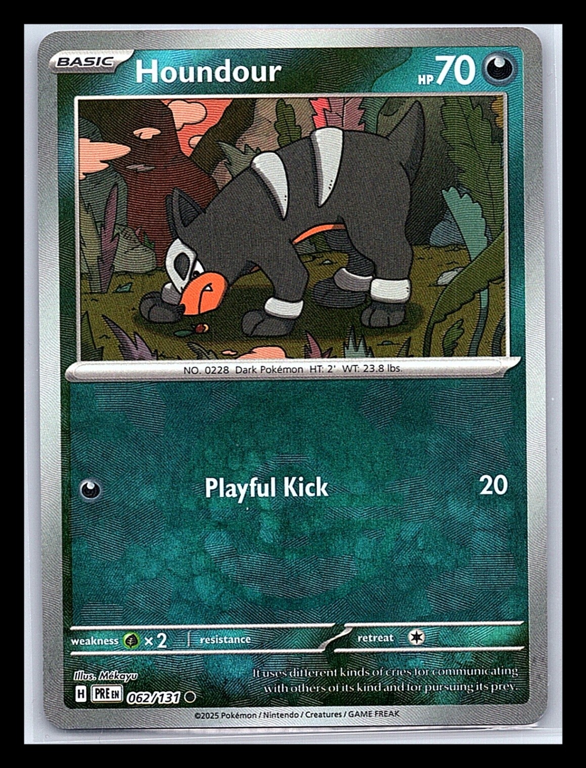 Houndour Common SV: Prismatic Evolutions 062/131 NM