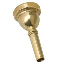 Alto trombone mouthpiece Small shaft gold-plated for trombone accessories