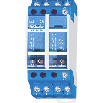 Eltako 21220930 Driving Pulse Relay XS12-220-230V 2NA, 2 NC 230V 15A 1