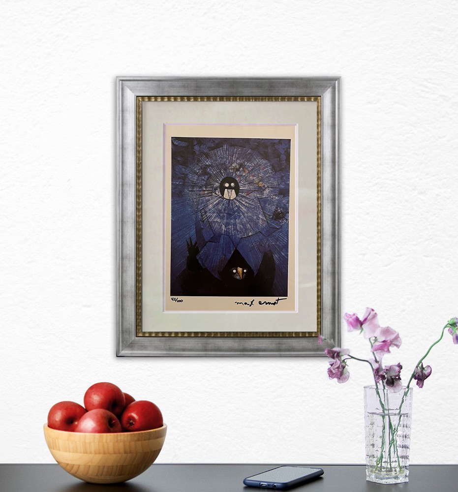 Max Ernst, Original Hand-signed Lithograph with COA & Appraisal of $3,500