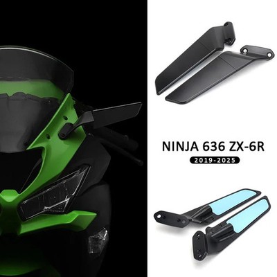 Stealth Winglets Rücksichtsspiegel für Kawasaki Ninja 636 ZX-6R ZX6R 2019-2025