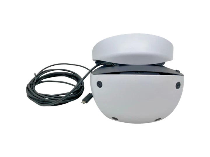 Sony PlayStation PS VR2 Corded Headset & Sense Controllers - White - No Box - VG - Image 3 of 4