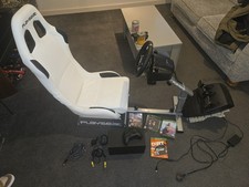 Xbox x Series Plus Logitech G29Steering Wheel and Pedals And Playseat Seat Setup