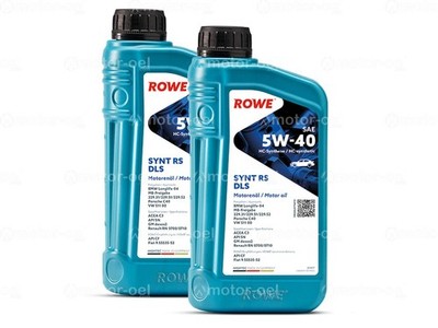 2 Liter (2x1L) ROWE HIGHTEC SYNT RS DLS SAE 5W-40, 20307