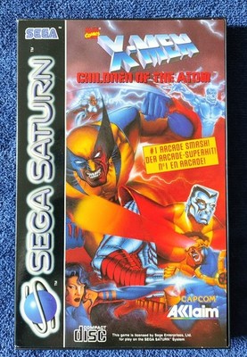 Sega Saturn Marvel X-Men Children of the Atom  PAL EU Acclaim NEU sealed Rarität