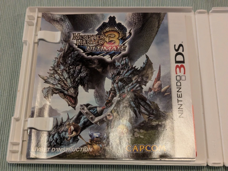 Monster Hunter 3 Ultimate - Nintendo 3DS - Complete in Box CIB - Image 4 of 4