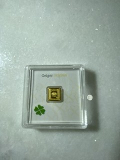 Geiger 1 Gram Gold Bar