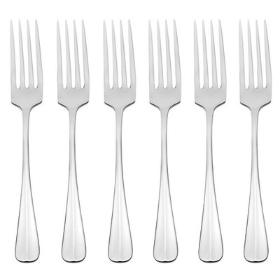 Oneida Savor Stainless Steel Dinner Fork (Set of Six)