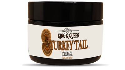 Turkey Tail   Mushroom Cream for Immune Balance, Skin Defense  4oz