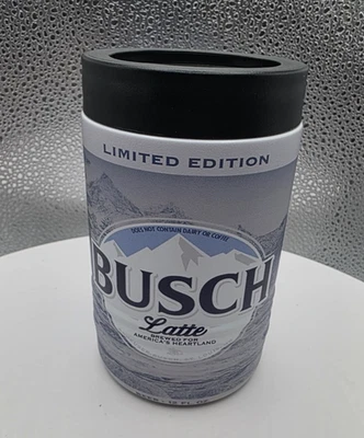 POLAR CAMEL Busch Latte UV Printed full Stainless Steel Beverage Holder Can Insulator Koozie