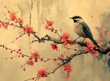 Bird Wall Calendar 2026, 12-Months Hanging Art Calendar Jan. to Dec. 2026, 11" x