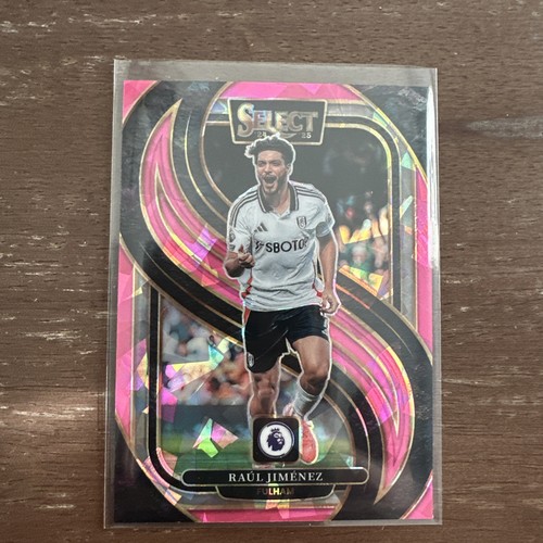 2024-25 Panini Select Premier League  Mezzanine Raul Jimenez #124 Pink Ice Prizm