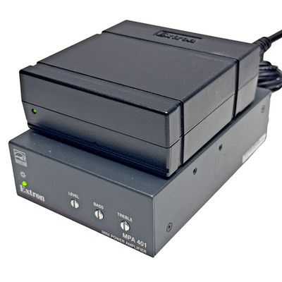 Extron MPA 401-70v Mini Power Amplifier +Extron 12V Power Supply +ALL Connectors