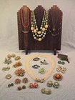 26 pc Vintage Costume Jewelry Sarah Coventry Avon Lisner BSK and More