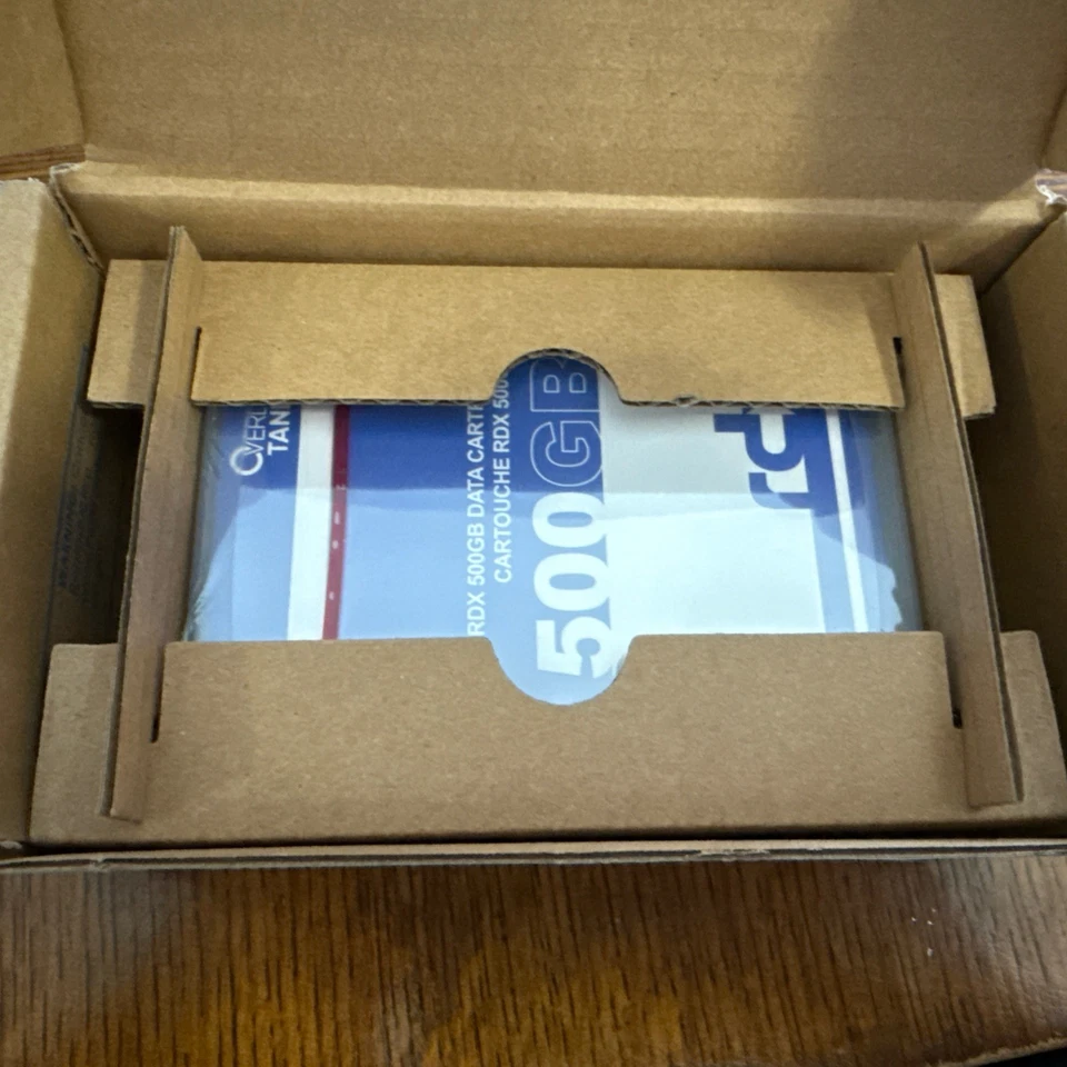 TANDBERG DATA RDX Quikstor 500GB Removable Disk Cartridge - Image 3 of 4